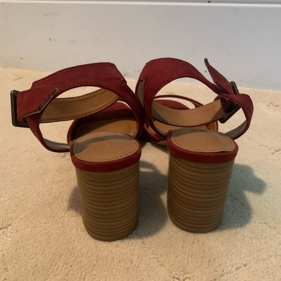 Burgundy Sandals/Clogs - Picture 3 of 5